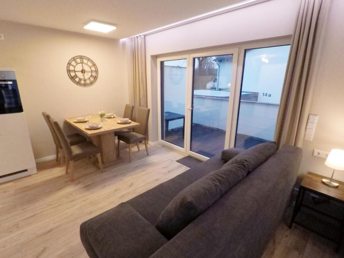 -Neubau- 42 Qm Balkon-Apartment Fulda Exterior foto